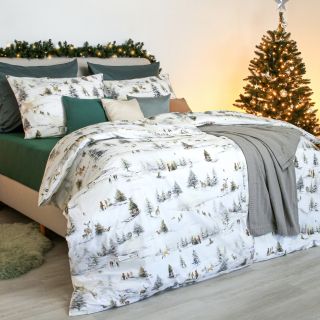 🎄 Vánoce v přírodě – povlečení, které pohladí duši.💙 Nechte se unést do zasněženého lesa, kde je slyšet jen křupání sněhu,...