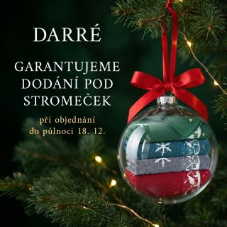 🎄 Garance doručení do Vánoc! Objednejte do půlnoci 18. prosince a dárek máte včas pod stromečkem. ✨ 🎁 👉 Celá nabídka na...